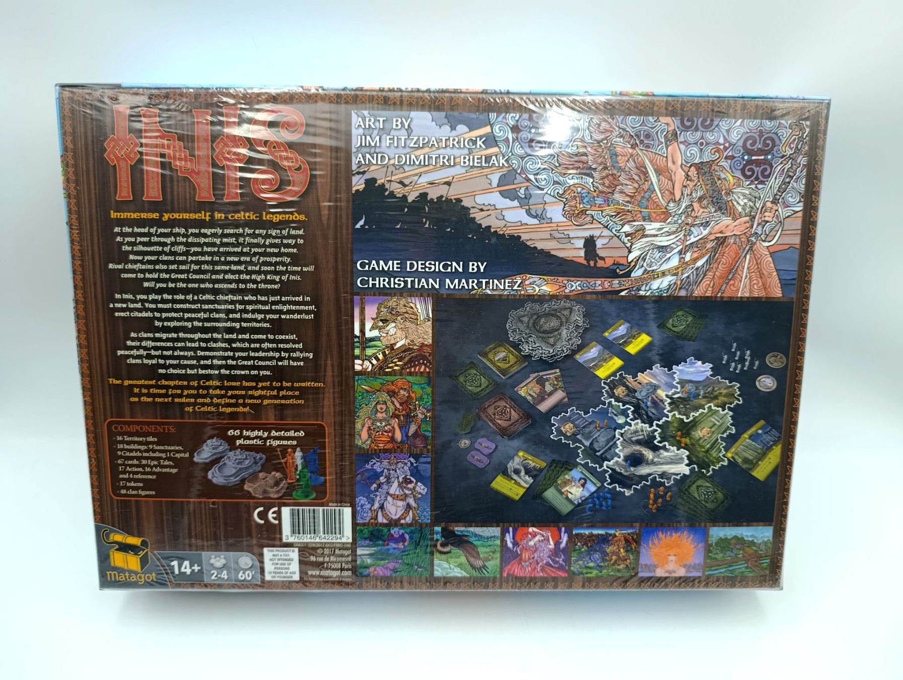 Giochi: NEU: Inis Brettspiel von Matagot, englisch – Nuovo e nell'imballaggio originale da Wil SG venduto da Donaldus 1