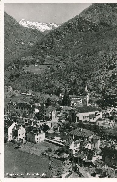 Cartoline postali: Bignasco - Valle Maggia + c1955 – Usato da Emmenbrücke venduto da teestube
