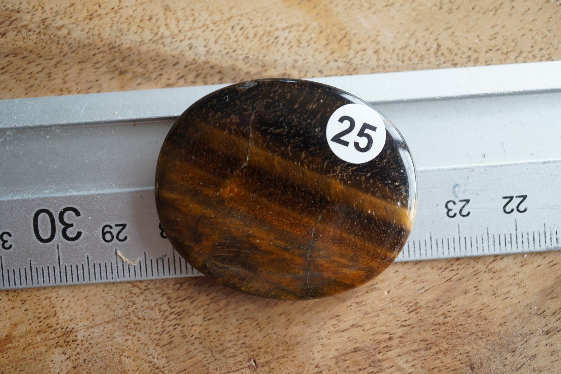 Minerali & Pietre curative: Tigerauge      Scheibenstein    ab 1.-  Räumung – Nuovo e nell'imballaggio originale da Eschenbach SG venduto da topstone 2