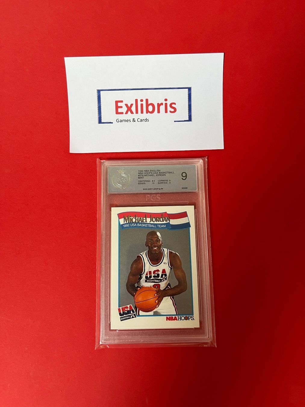 Nba Carte collezionabili: Michael Jordan - 1992 NBA HOOPS - Mint 9 – Usato da meierskappel venduto da Exlibris
