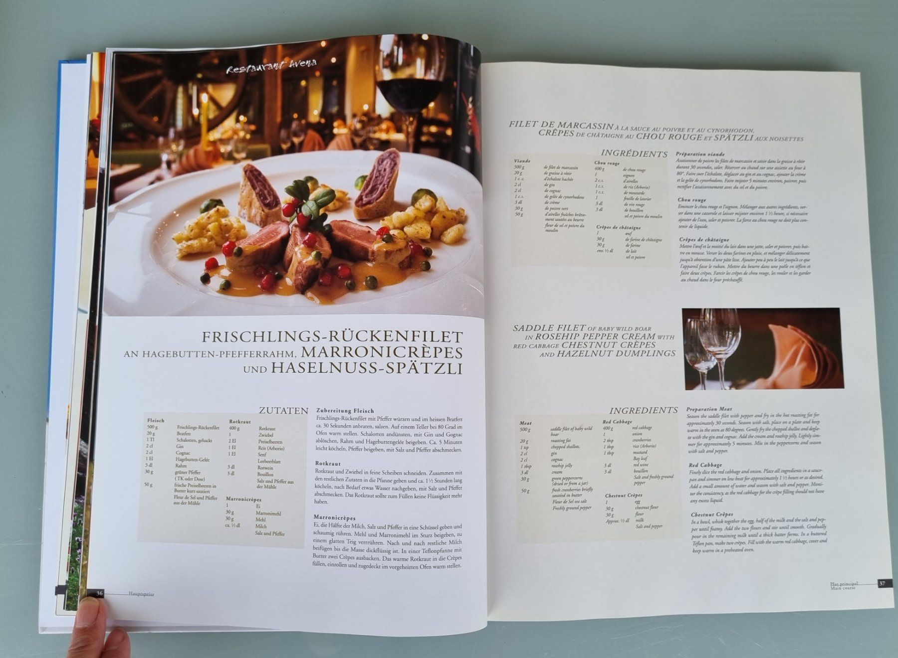 Libri: Zermatt for Gourmets - Bildband Kochbuch – Usato da Opfikon venduto da Diversamente 4