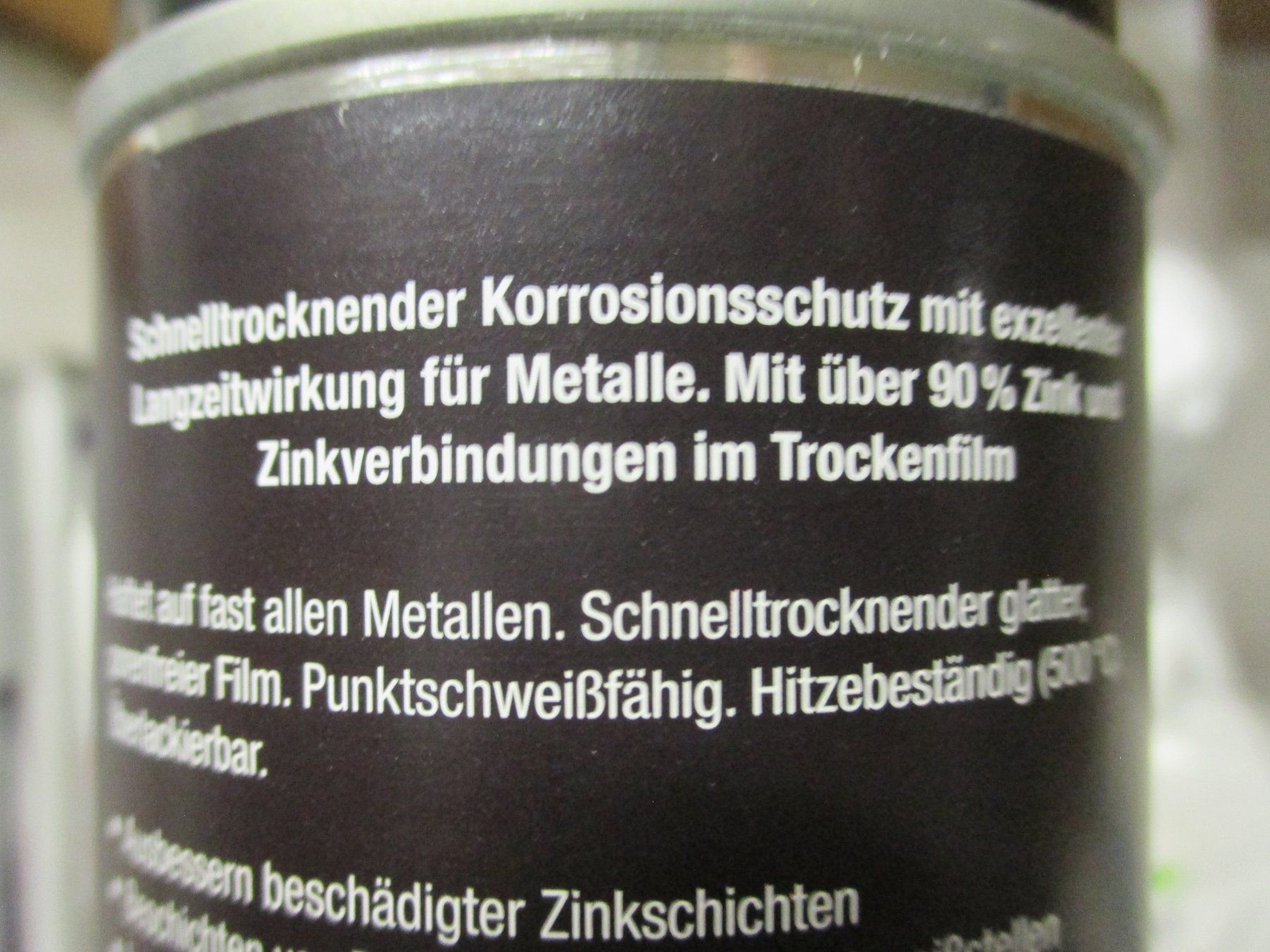 Tutti gli attrezzi: 12 x 400ml Zinkspray dunkel – Nuovo e nell'imballaggio originale da Oberhallau venduto da Gibraltar01 3
