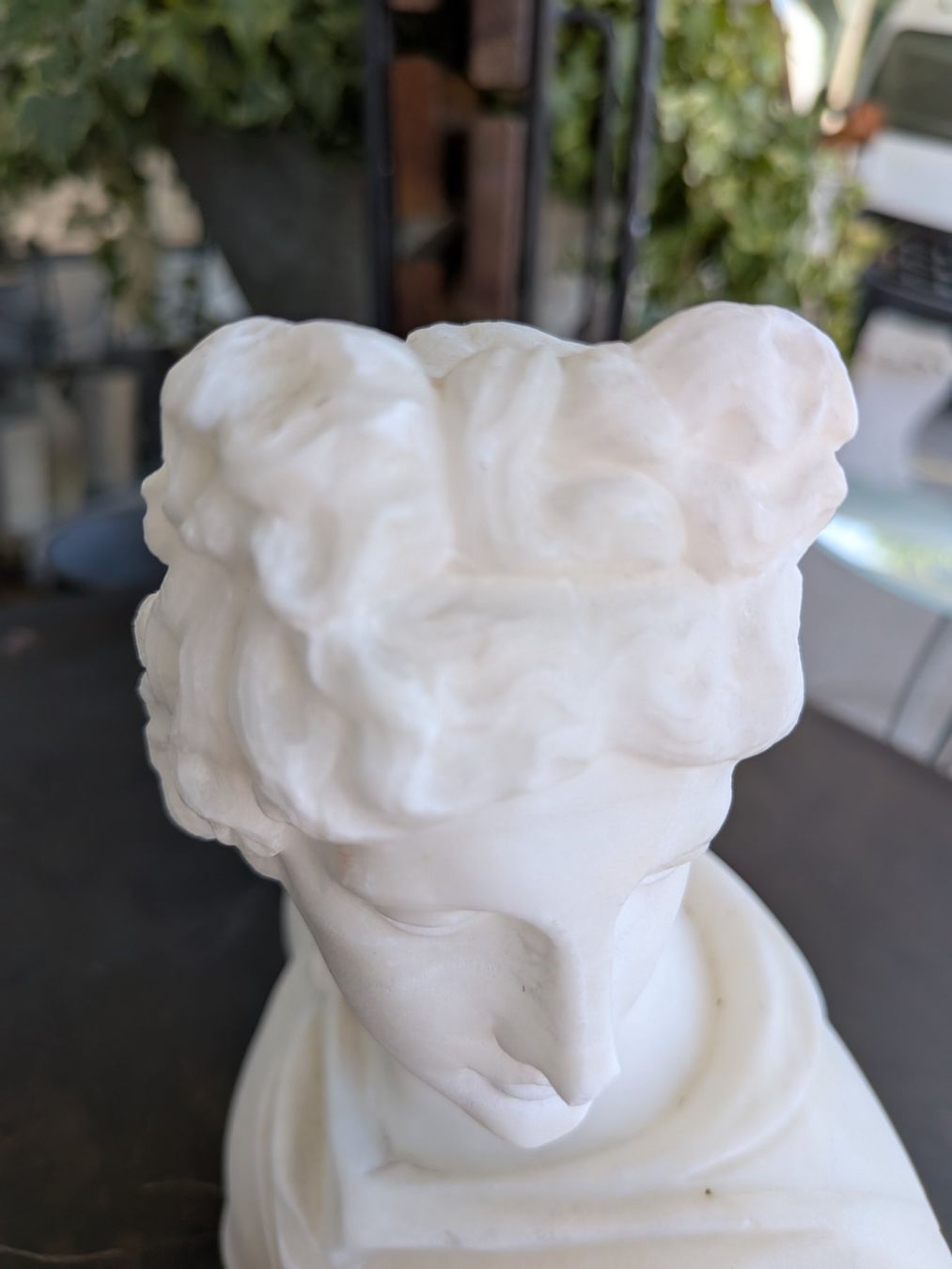 Sculture & Statue: Apollo Alabaster Stein Figur Skulptur – Usato da Emmen venduto da magelan 2