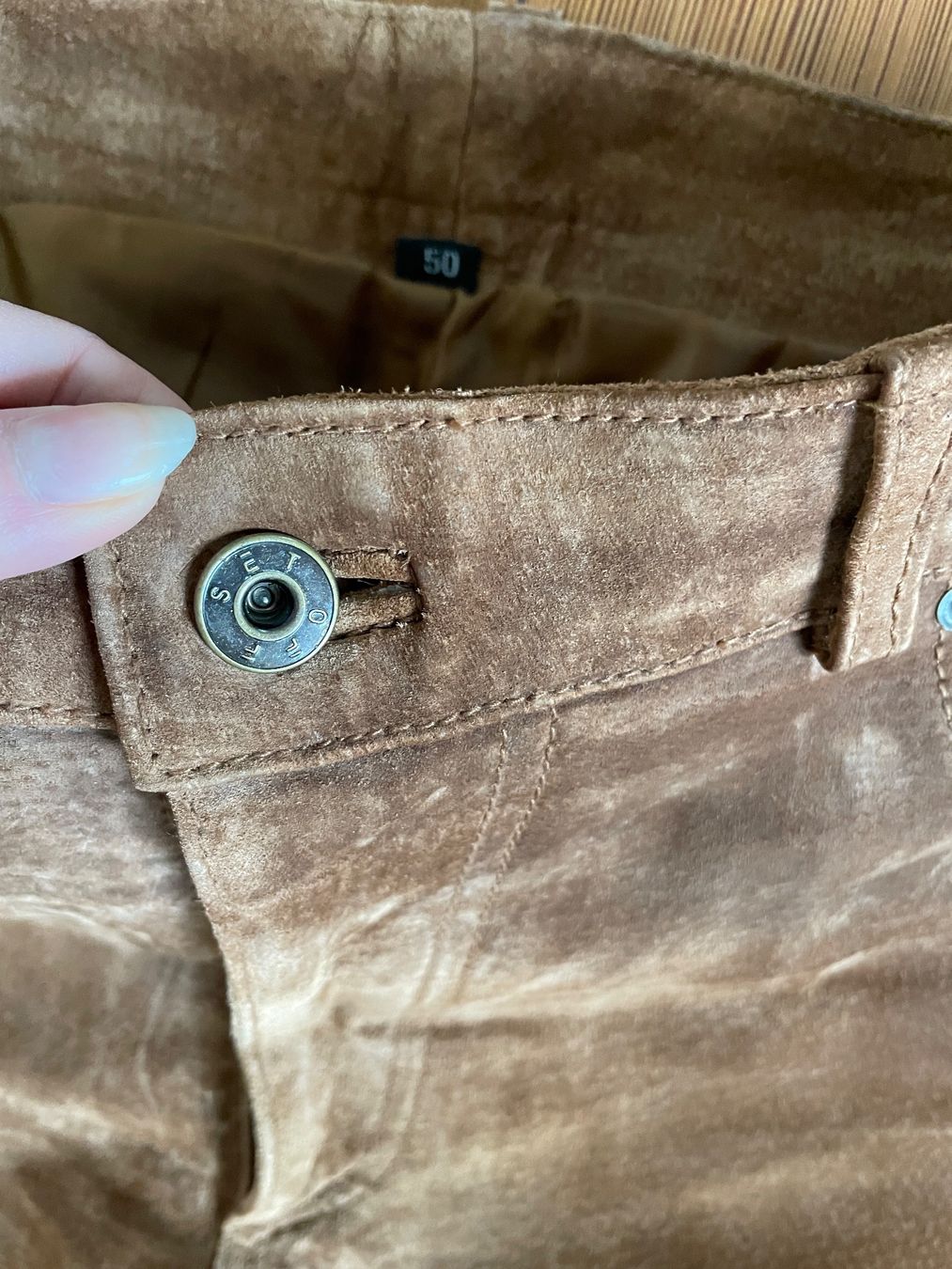 Pantaloni: Vintage Suede leather pants – Usato da Zürich venduto da lulu_c 3