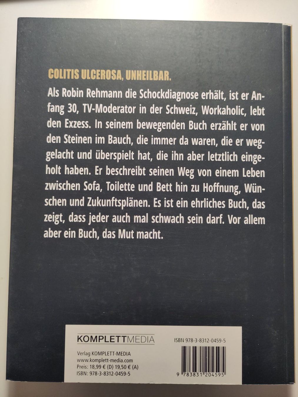 Libri: Steine im Bauch - Robin Rehmann – Usato da Bülach venduto da Tiefschlaflos 1