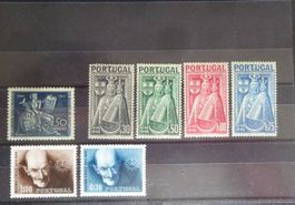 PORTUGAL: Des timbres neufs **/*, 1946–1960, 4 photos