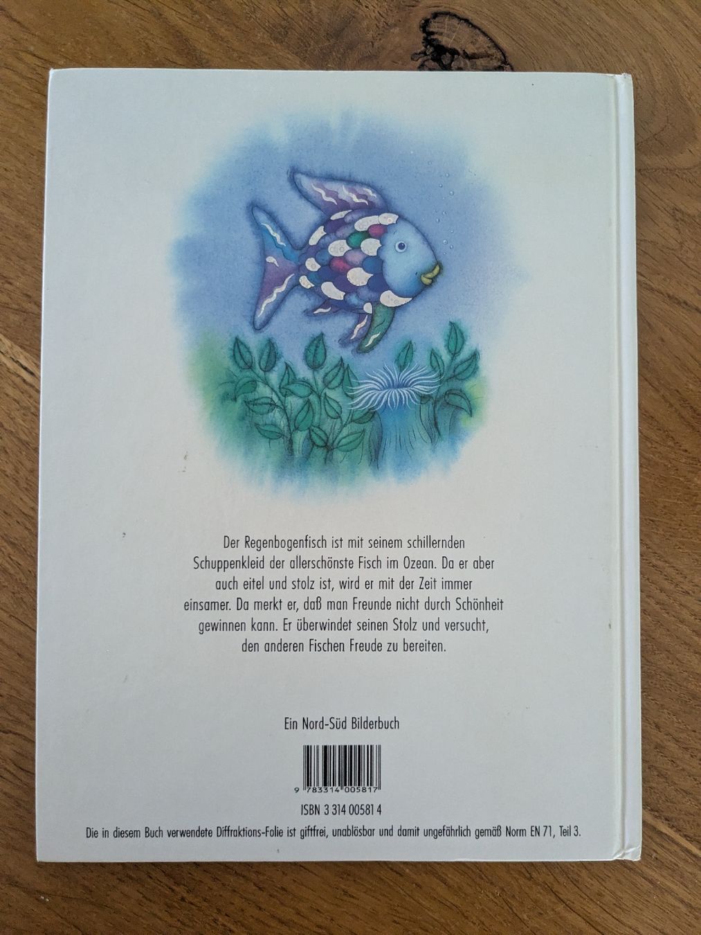 Libri: Marcus Pfister: Der Regenbogenfisch  – Usato da Wohlen AG venduto da merkur0300 3