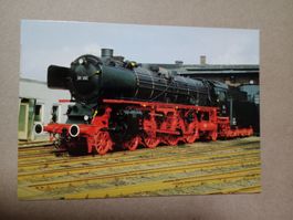 Eisenbahn DB Schnellzug Dampflokomotive bei Bielefeld