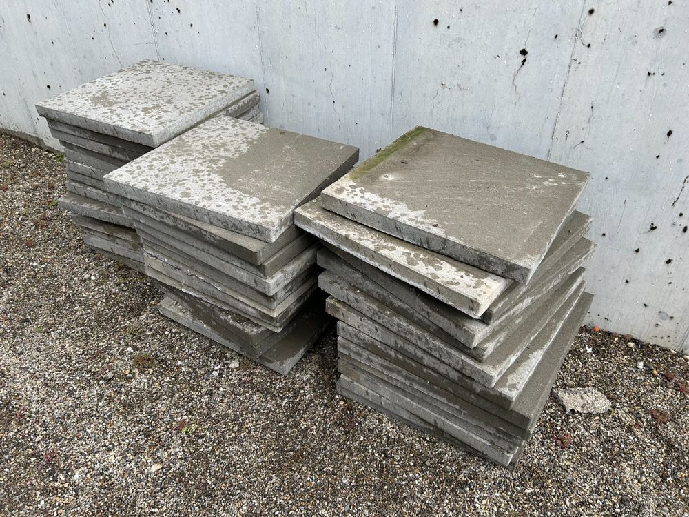 Gartenplatten / Gehwegplatten 50 x 50 cm Kaufen auf Ricardo