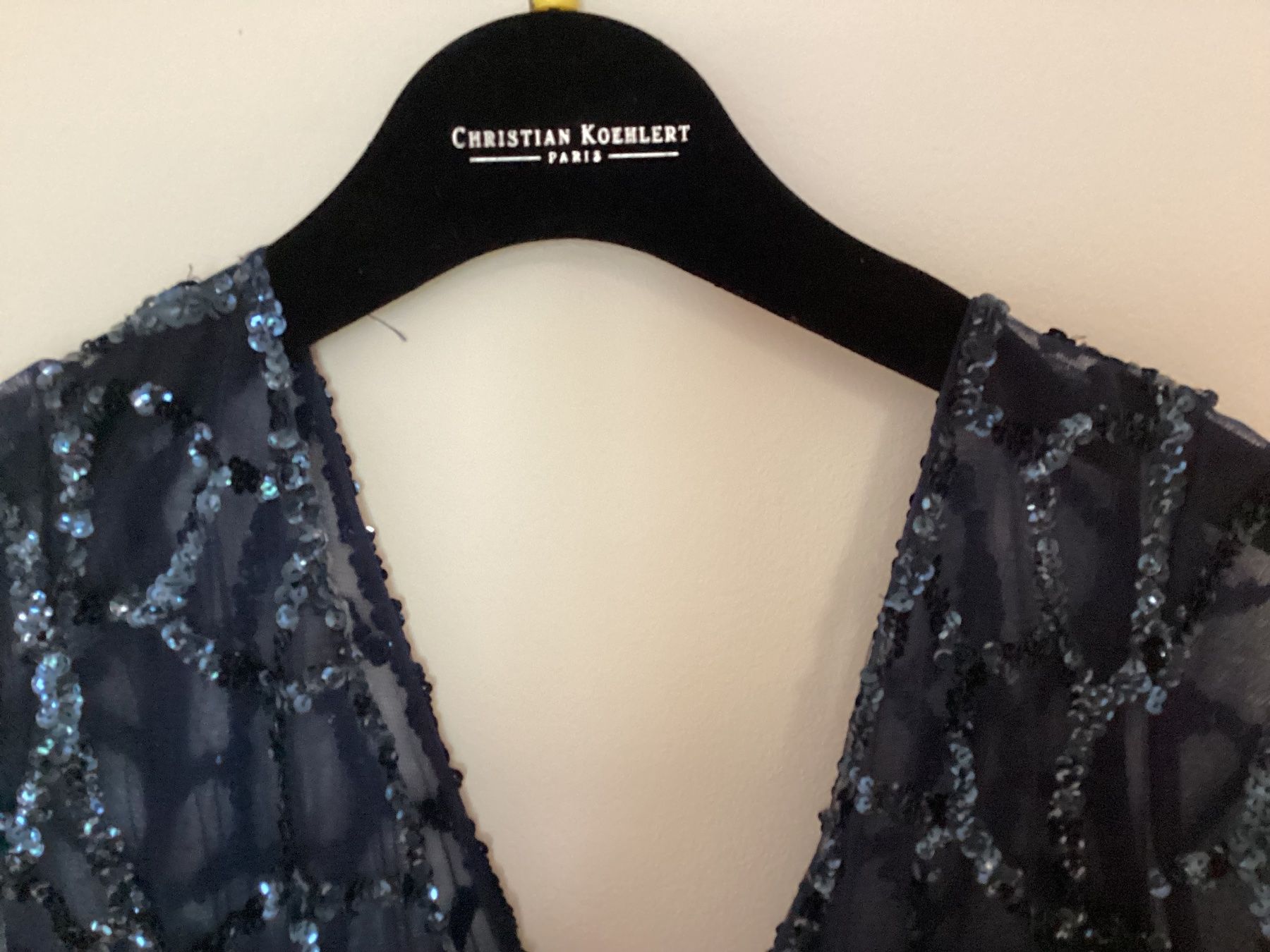 Vestiti: Abendkleid dunkelblau Gr. 44 – Usato da Schönenberg ZH venduto da zeit8geist 3
