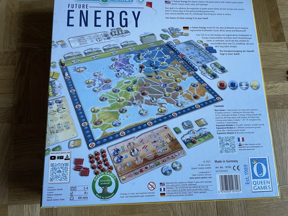 Giochi: Future Energy Brettspiel – Nuovo e nell'imballaggio originale da Davos Dorf venduto da Enzian5105 1
