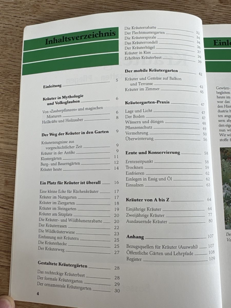 Livres: Kräutergarten  – D'occasion à Schlierbach par Stee09 2