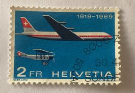 CH Briefmarken mit Gestempelt   