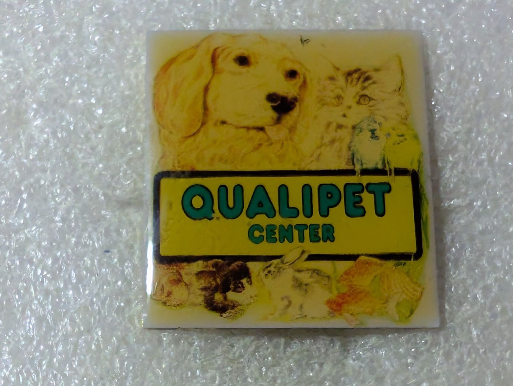 Placchette & Badge: Ansteckpin 110: Qualipet – Usato da Oppligen venduto da Pin-Fall-Shop