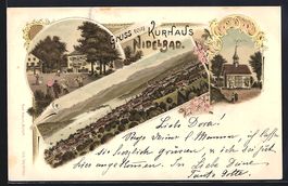 Litho Rüschlikon, Hotel, Kurhaus Nidelb