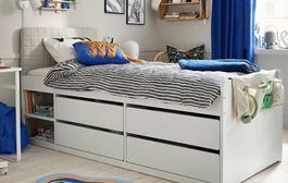 Släkt IKEA Jugendbett Kinderbett - Wie neu - Viel Stauraum