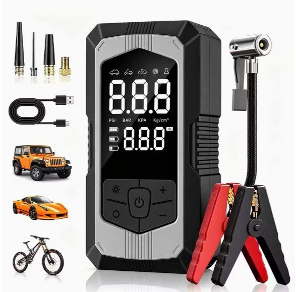 Caricabatterie: Starthilfe Jumpstarter 5000A ,Luftkompressor, PKW,Motorrad – Nuovo e nell'imballaggio originale da Rorschach venduto da Mr_fairprice 4