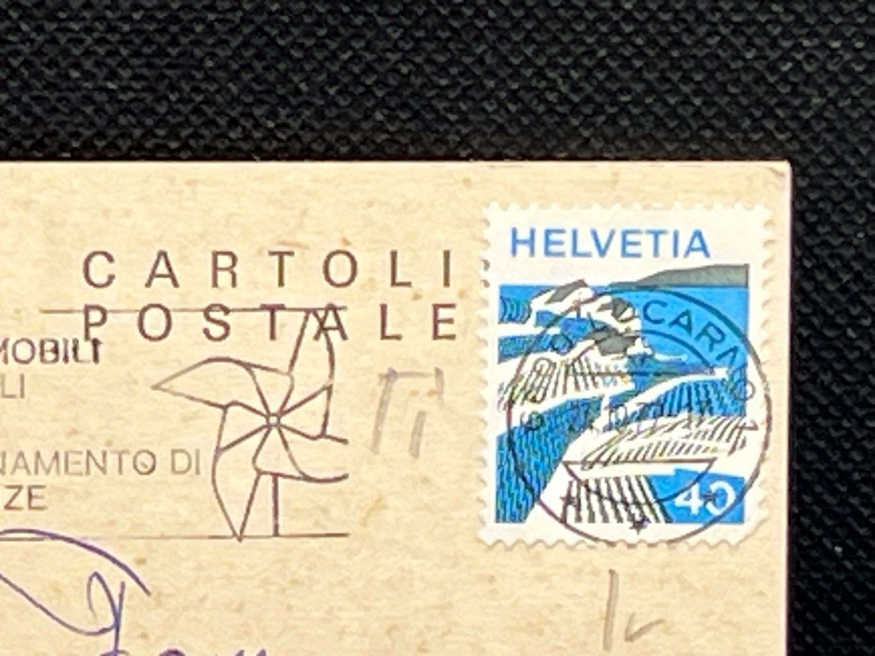 Cartoline postali: Ascona, Lago Maggiore, Veduta generale – Usato da Widnau venduto da Brusi9 1