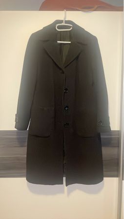 Elegante, schwarze Damenjacke für den Herbs - Grösse 38