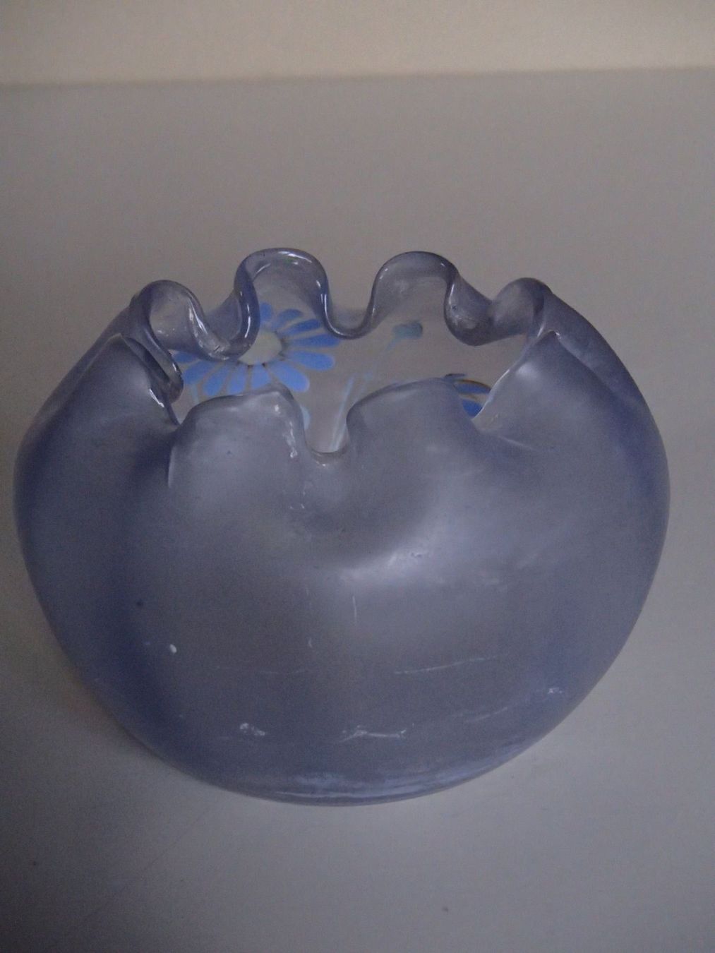 Portacenere: Glas Aschenbecher Margeriten handgemalt – Usato da Schöfflisdorf venduto da pullux 1