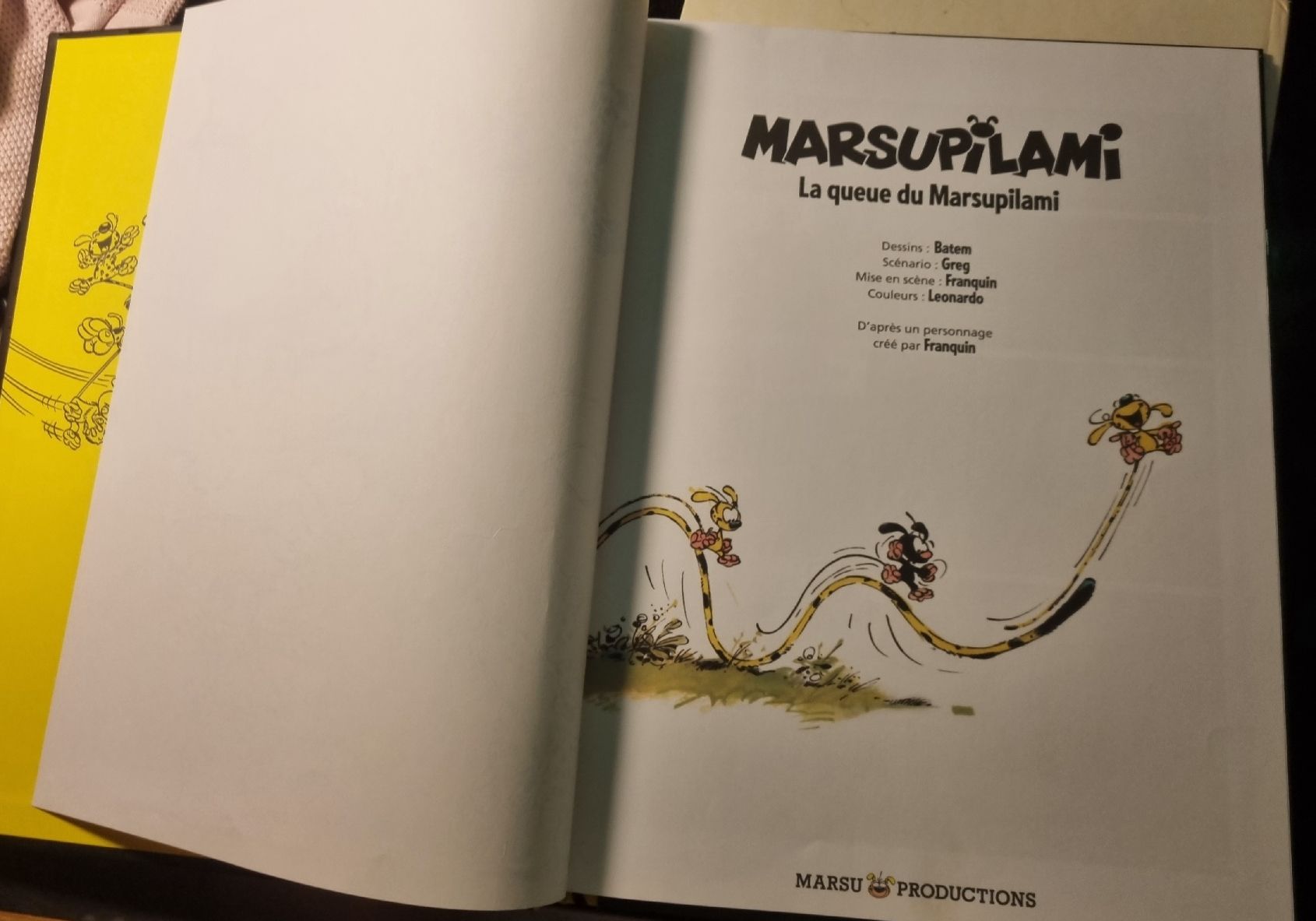Fumetti: Marsupilami: La Queue du Marsupilami – Usato da Fribourg venduto da sal_5ln6 4