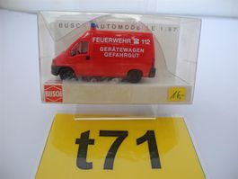 Busch 47303 "FW Gerätewage", Nr. t71