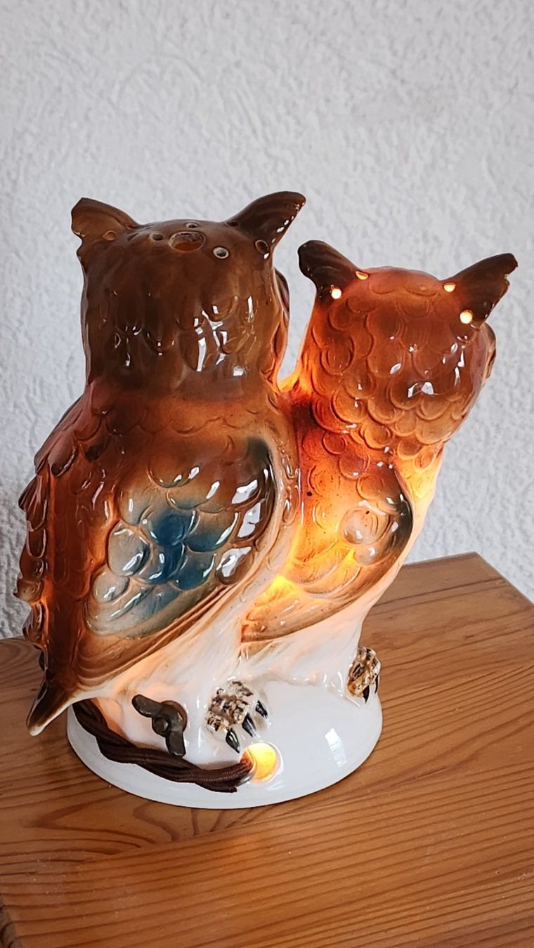 Lampen: Vintage Nachttisch Lampe /chen UHU Antik – Gebraucht aus Wohlen AG von NincoA-Z 1