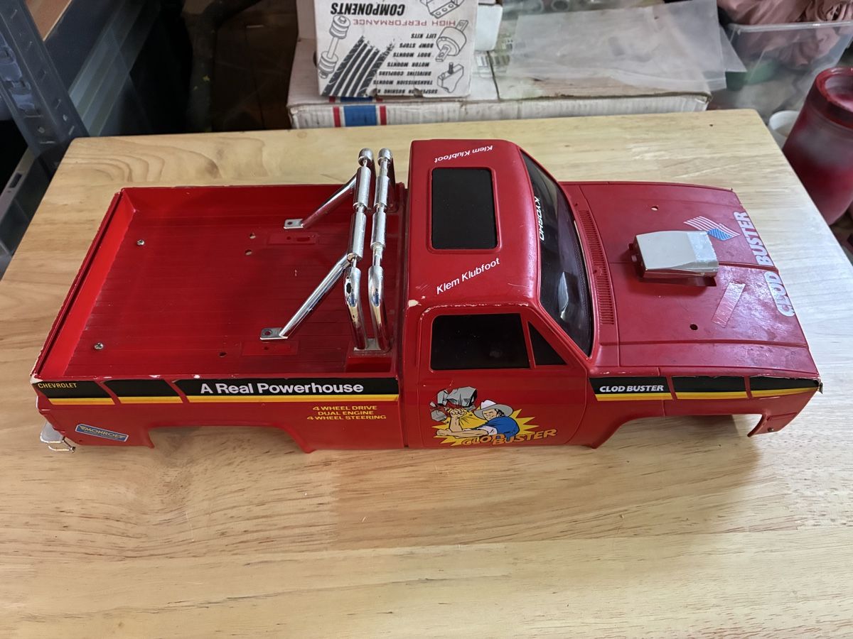 Tamiya Modellismo RC: Tamiya Clod Buster body – Difettoso da Villarepos venduto da manotas 3