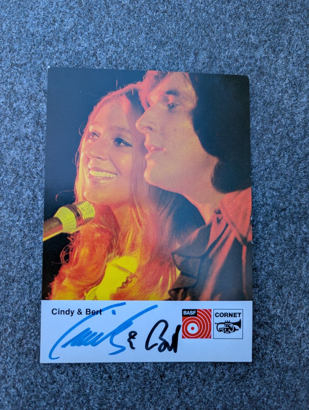 Autografi: Cindy & Bert, handsigniert – Usato da Buchs ZH venduto da Fussballfredi