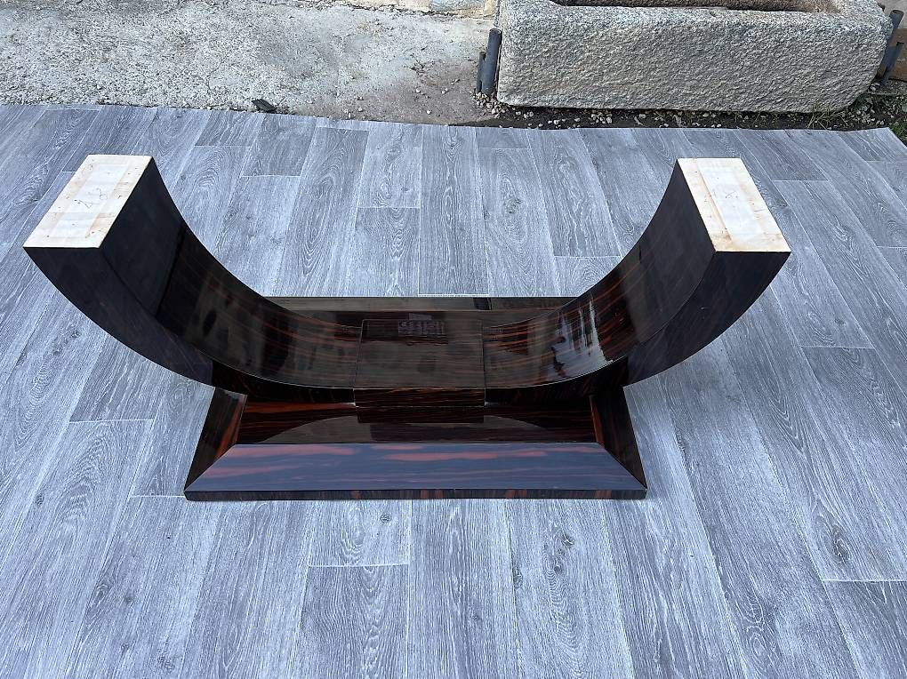 Tavoli: Table basse art déco ébène de Macassar  – Usato da Mollens VD venduto da espritartdeco 1