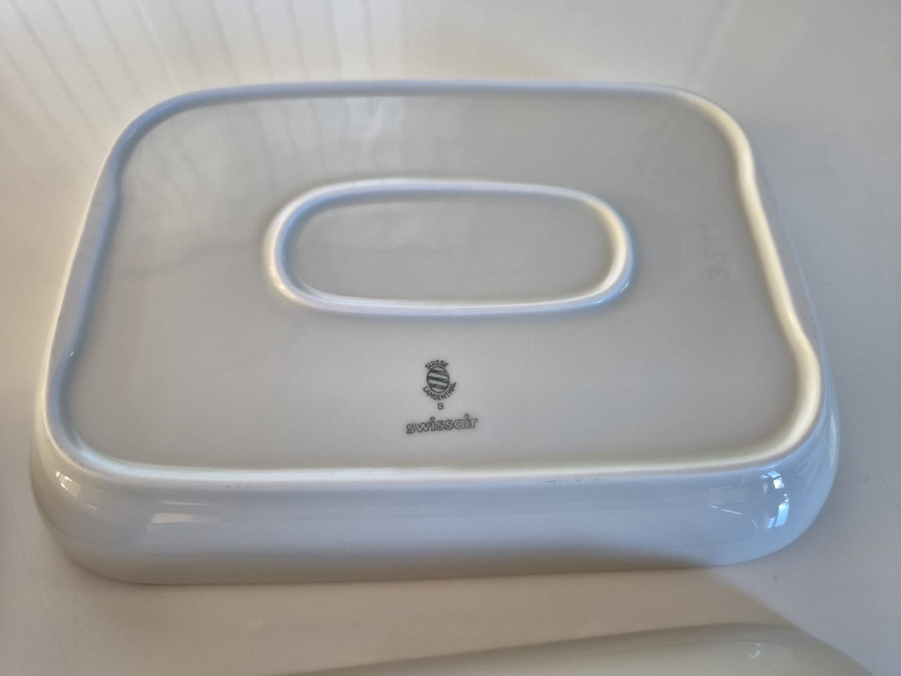 Piatti: 3 original SWISSAIR FIRST CLASS Teller / Servierschalen – Usato da Amriswil venduto da Alfaromeo007 6