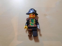 1 x LEGO Piraten Captain Minifigur  (969)
