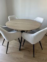 4 Teddy-Stühle, neuwertig! 