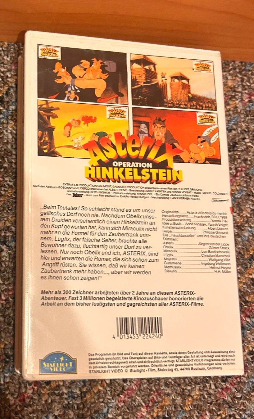 Alle VHS: Asterix - Operation Hinkelstein - VHS – Gebraucht aus Brüttisellen von ThommyK 1