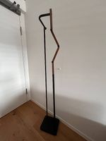 Garderobenständer, Metall & Holz, braun/schwarz, wie neu