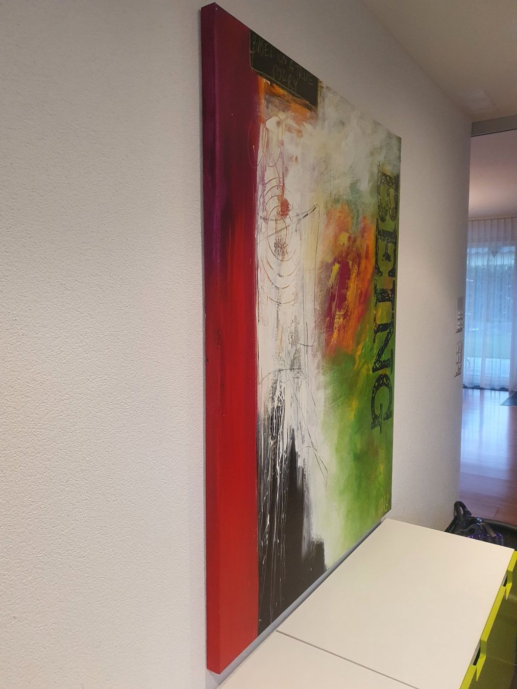 Foto & Immagini: Bild/Gemälde BEING von Mark 118x150 cm – Nuovo (secondo la descrizione) da Frasnacht venduto da Milka_1981 1