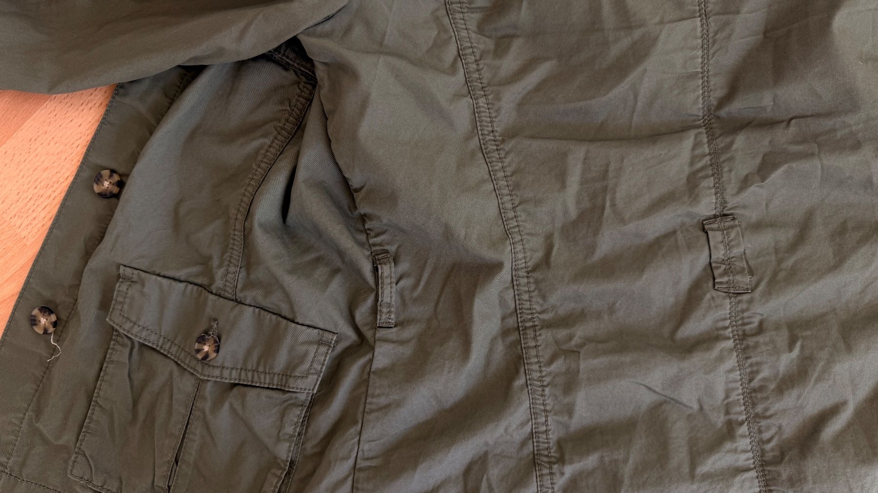 Esprit Jacken: Jacke - ESPRIT olive Cargo Gr. M - leichter Stoff – Gebraucht aus Winterthur von Secondhand-Family 6