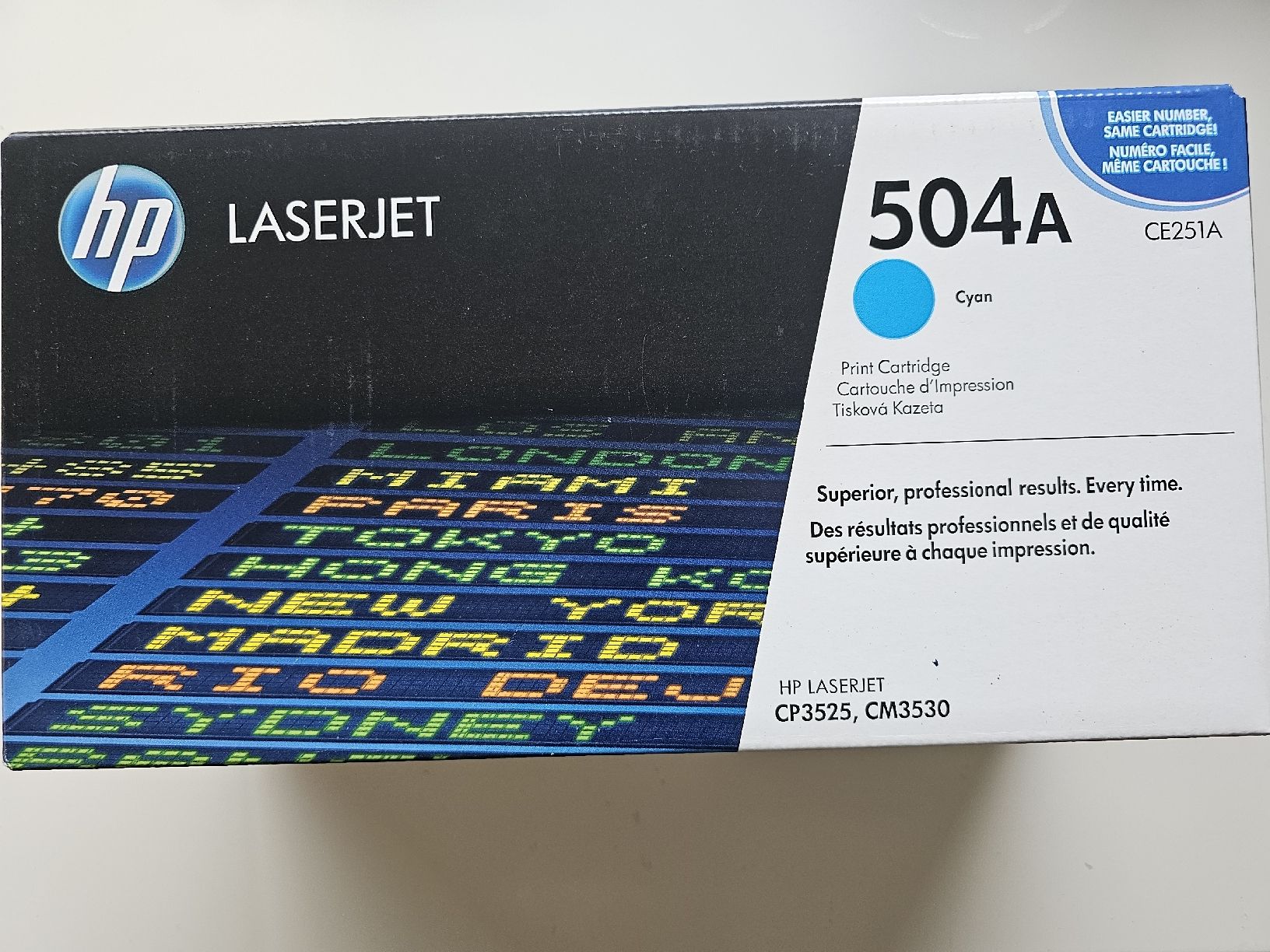 Hewlett Packard Druckerpatronen & Toner: Cartouche HP 504A Cyan neuve – Neu und originalverpackt aus Gockhausen von Emma_zh