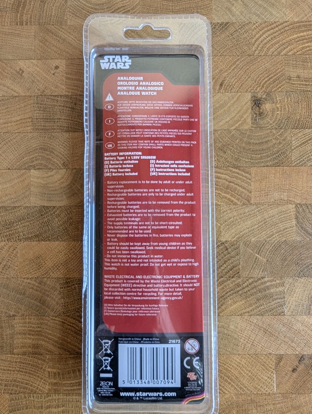 Star Wars Orologi: Montre Star Wars Bb8 37mm Neuve – Nuovo e nell'imballaggio originale da Broc venduto da jcr_5cqy 2