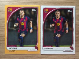 Soccer Raphinha 105/325 LIMITED BRONZE Team Set 2025