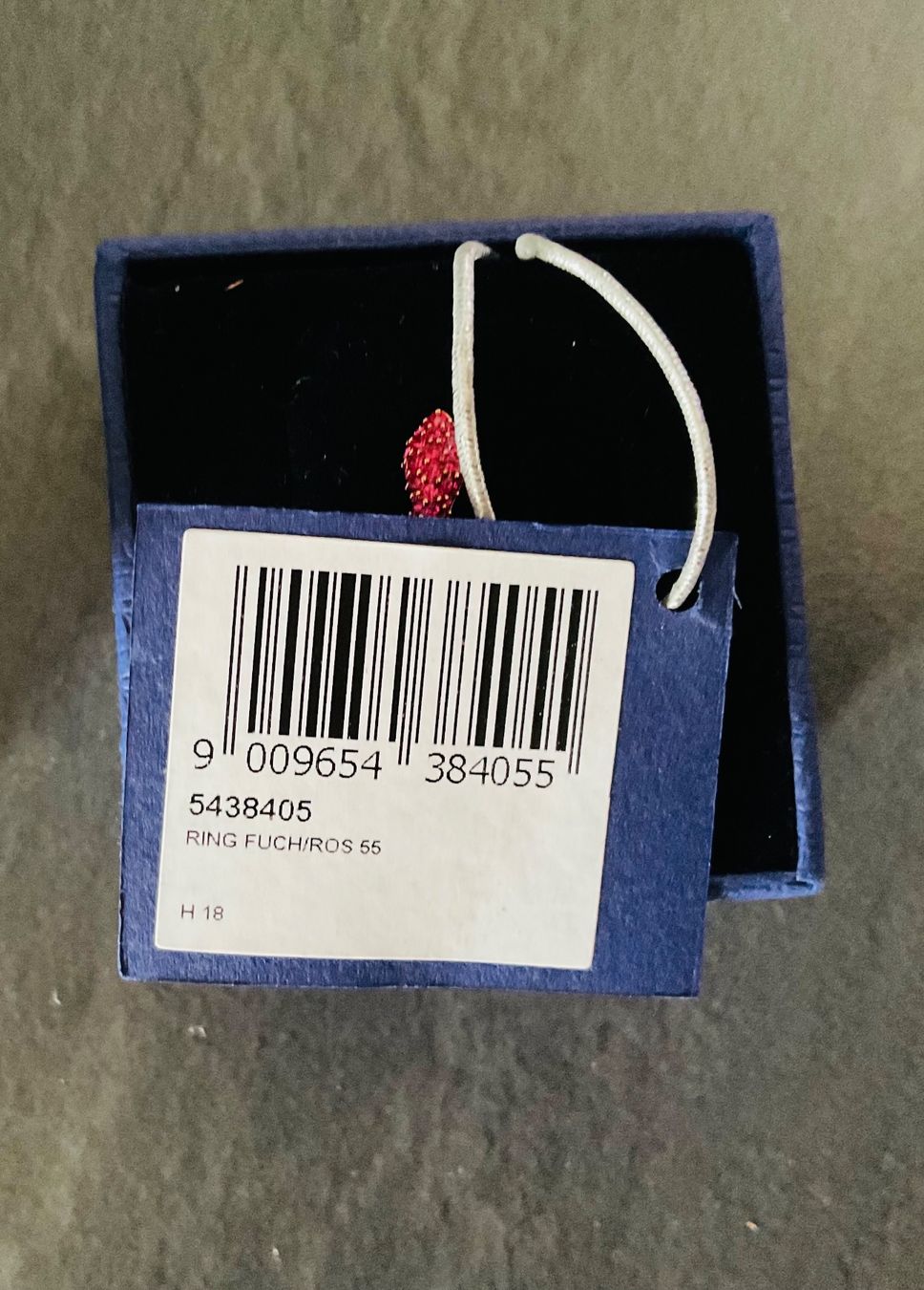 Swarovski Anelli: Neuve sublime bague SWAROWSKI serpent rose t.55 – Nuovo e nell'imballaggio originale da Genève venduto da Mazelyne 2