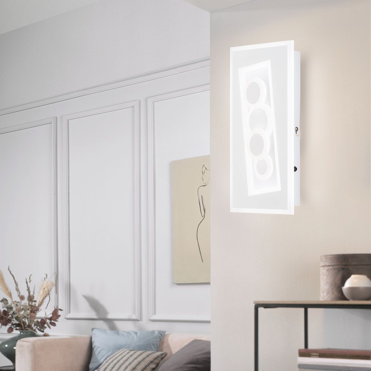 Lampade: LED Wandleuchte, 38 cm x 21 cm – Nuovo (secondo la descrizione) da Kreuzlingen venduto da Smart-Light 1