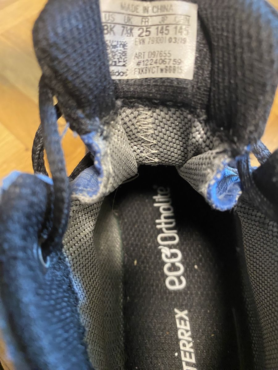 Adidas Scarpe per ragazzi: Kinder Wanderschuhe von Adidas Terrex Gr 25 – Usato da Zizers venduto da dalaub 4