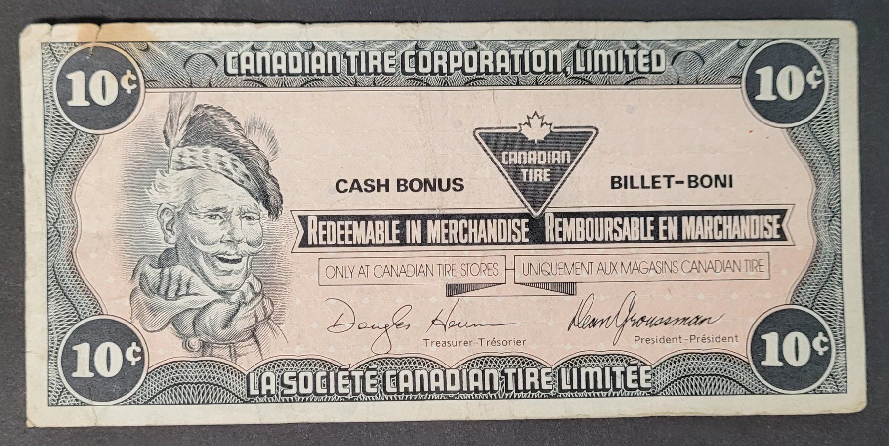 Banconote: 10 CENTS / CANADIAN TIRE ND – Usato da Mumpf venduto da antonio_schweiz_961