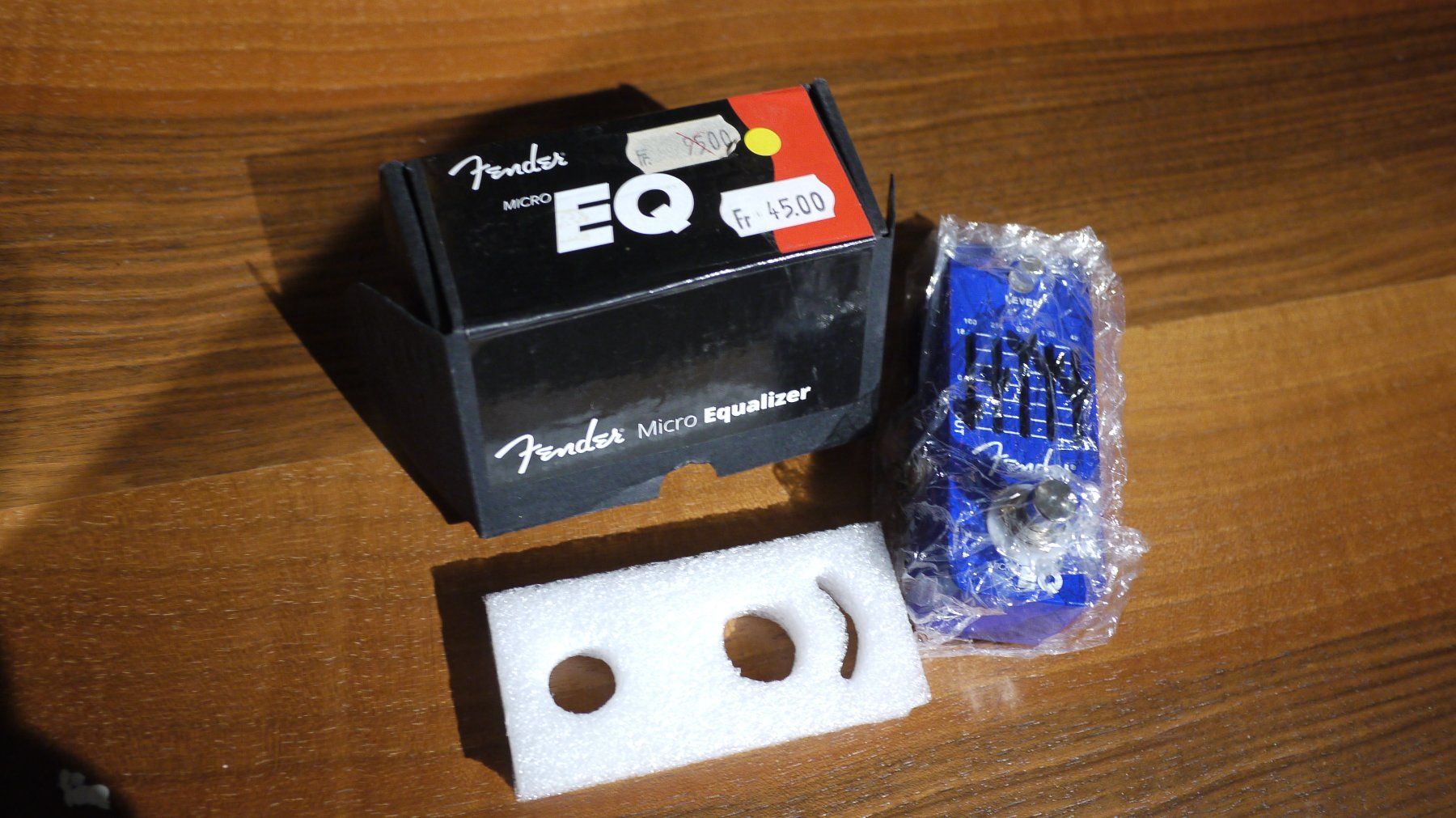 Fender Musikinstrumente: FENDER Micro EQ Equalizer FENDER – Neu und originalverpackt aus Kaiserstuhl AG von GTM-Kaiserstuhl