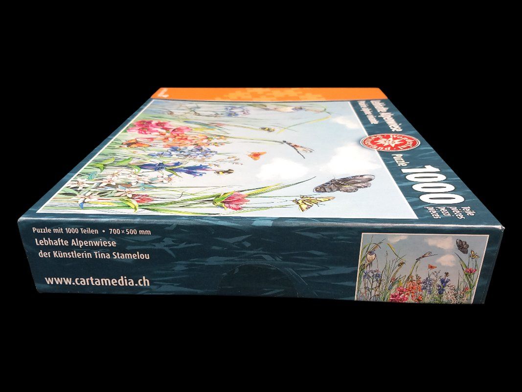 Puzzle: Puzzle Lebhafte Alpenwiese – Nuovo e nell'imballaggio originale da Hünenberg venduto da Restwert_Zug 3