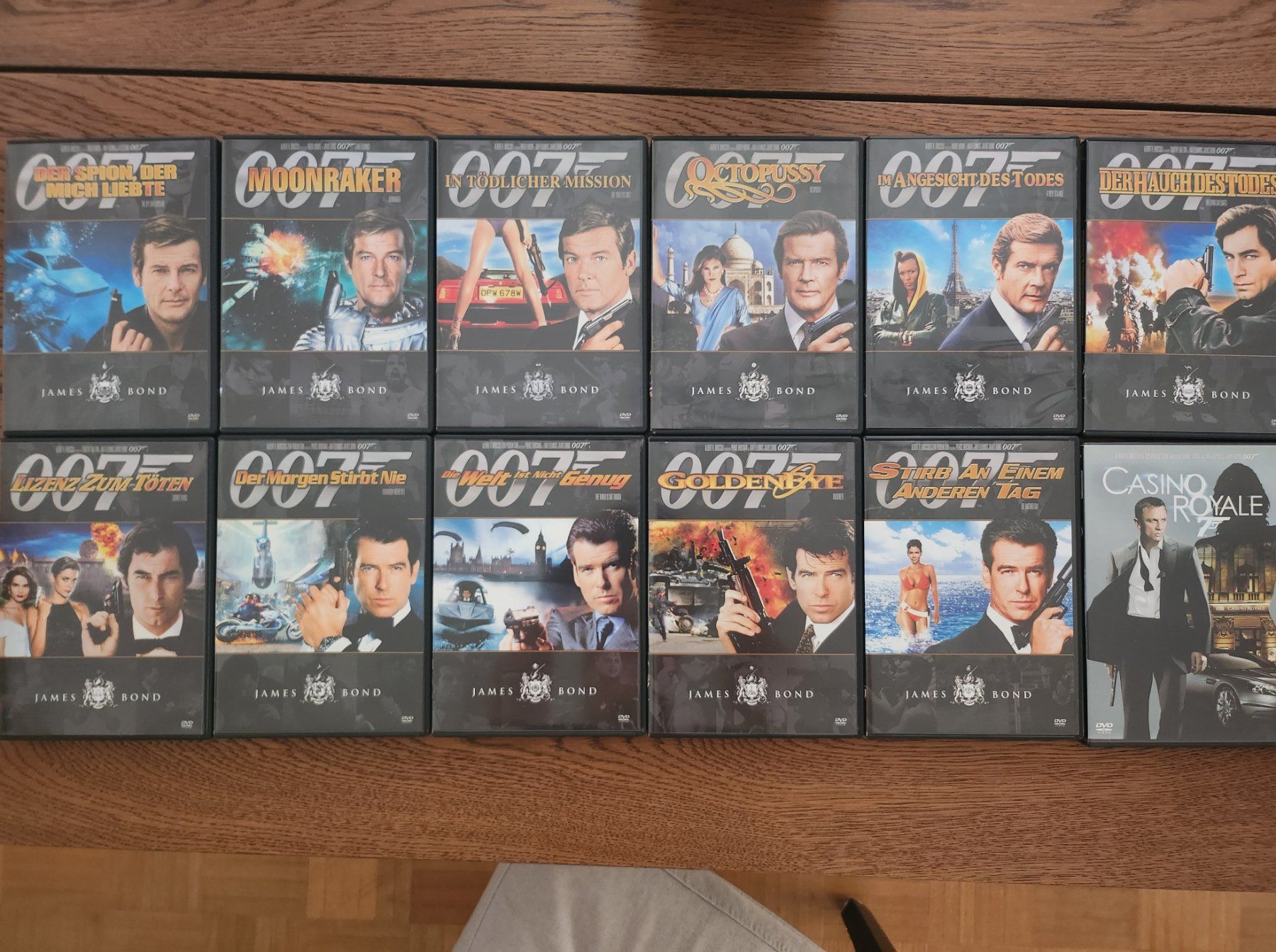 Alle DVDs: James Bond DVD Kollektion – Gebraucht aus Wettingen von eowynn 2