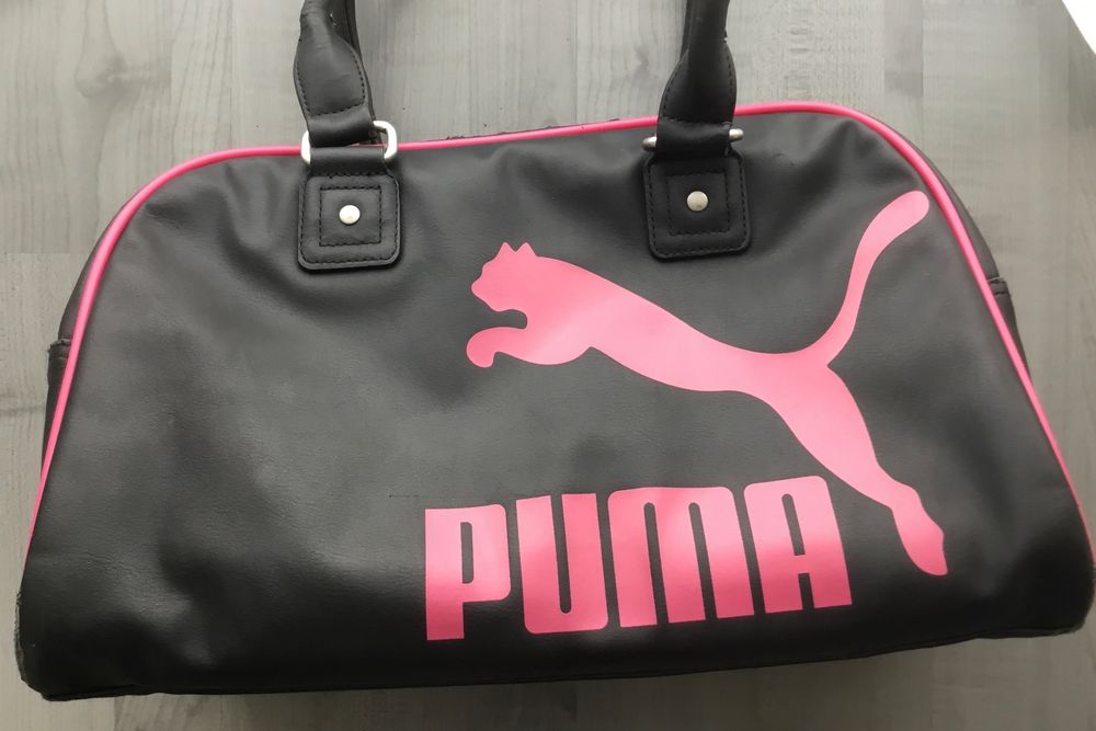 Sac de sport outlet puma rose et noir