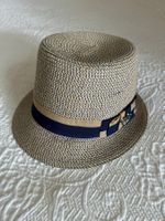 Beau chapeau tressé en 100% papier (raphia) taille Unique
