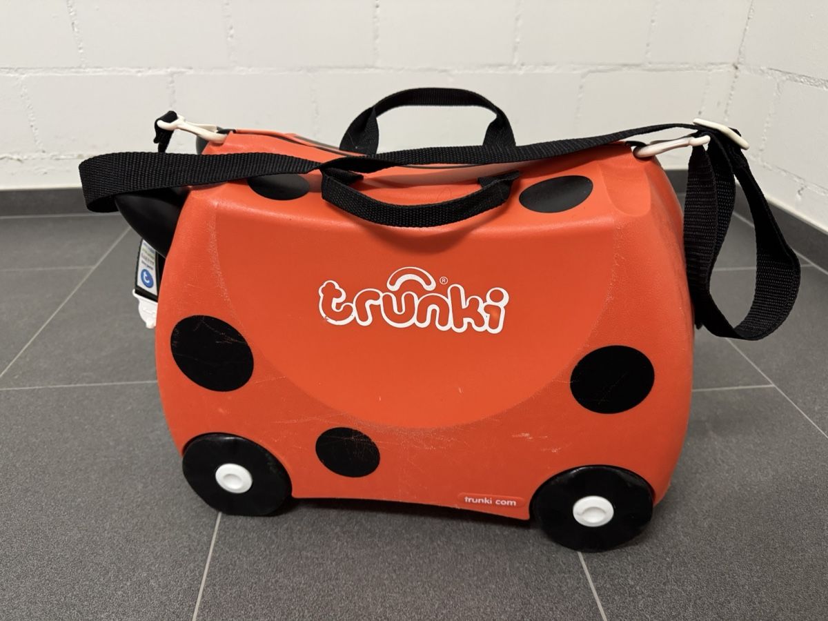 Trunki Valigie: Trunki Kinderkoffer Marienkäferdesign - Robust & Praktisch – Usato da Eglisau venduto da flauschi11